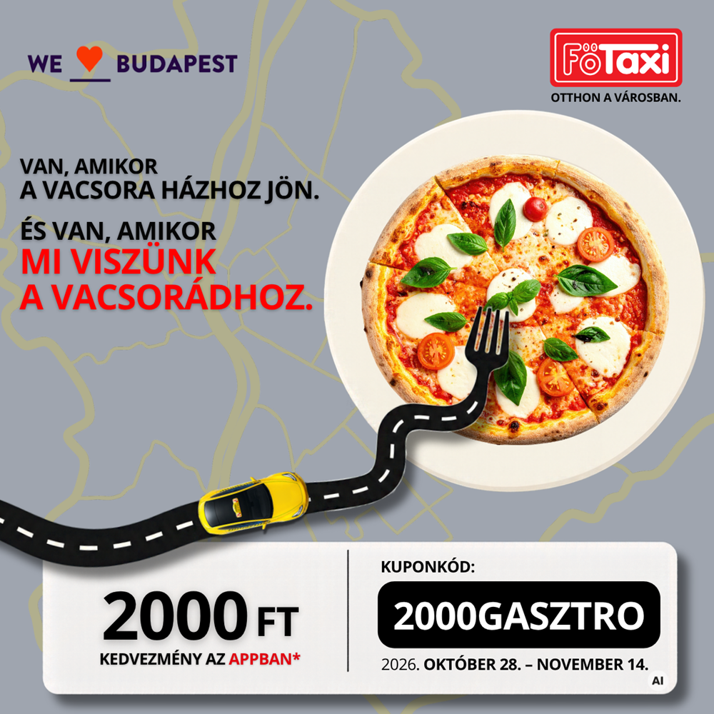 Főtaxi – Asztalnál a város kuponhét