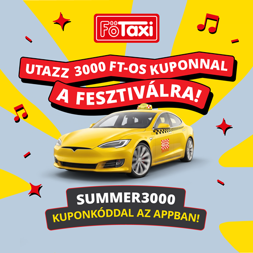 Utazz a Főtaxival a fesztiválra